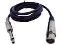 CABLE DE AUDIO - PLUG 6.5 M A CANON H 1.8 MTS PARA MICROFONO TP-14176