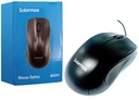 MOUSE SOLARMAX MO201 USB CABLE 1MTS 1200DPI NEGRO