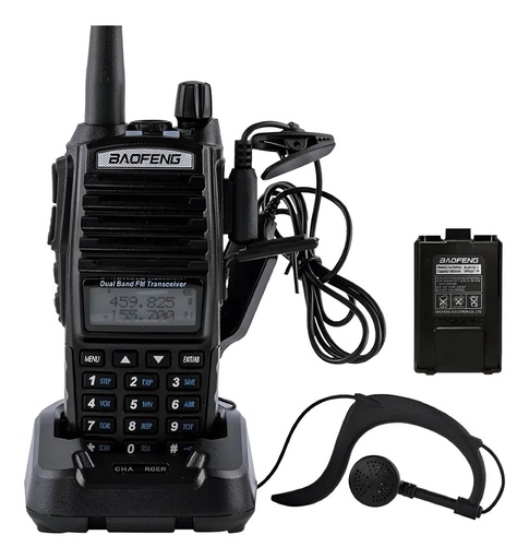 [10023] Baofeng Handy Radio Uv-82 5W Bo-Band 128Ch Hasta 20Km