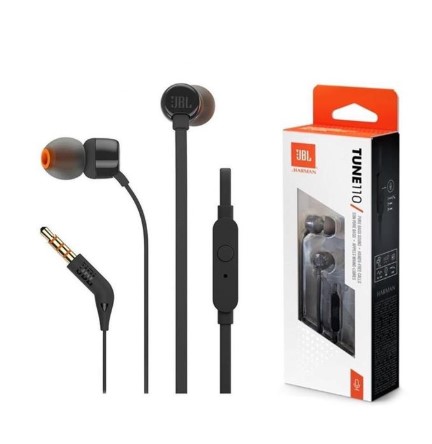 [8773] JBL AURICULAR T110 BLACK