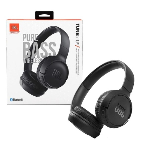 [8775] JBL T510 AURICULAR BLUETOOTH BLACK