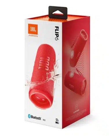 [8776] JBL FLIP 6 PARLANTE BLUETOOTH RED