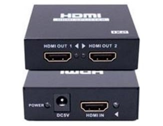 [8783] Splitter Hdmi 1.3 2 Puertos 1080P - Sin Fuente 5V 2A - Incluye Cable Usb