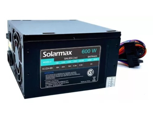 [8944] SOLARMAX KC-CDA-600 FUENTE ALIMENTACION CERTIFICADA 600W