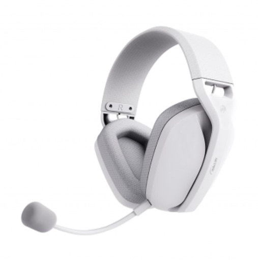 [8995] NETMAK AURICULAR GAMER NM-N35W INALAMBRICO TRI MODO 2.4GHZ/BLUETOOTH/AUX BLANCO - MIC DESMONTABLE