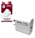 DINAX SN2CAR51TC CARGADOR 220V SALIDA USB Y TIPO C 20W