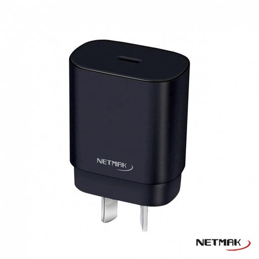 [10120] Netmak Nm-Cp5 Cargador Usb-C Pd 25W
