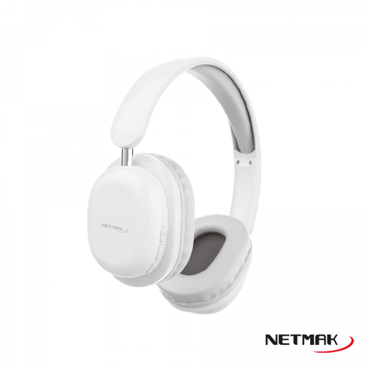 [9028] NETMAK AURICULAR BT PLEGABLE BLANCO NM-LIVE-W