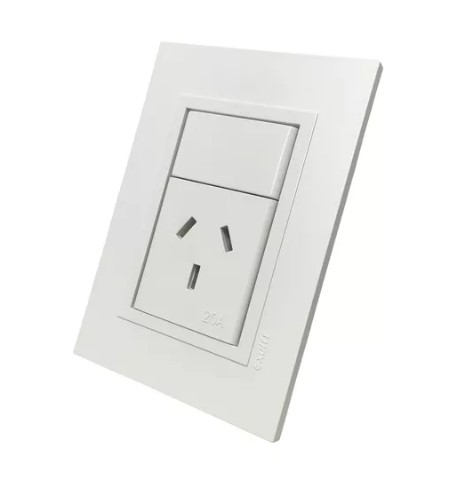 [9046] EXULTT 0362702 LLAVE DE LUZ TOMA SIMPLE LINEA URBANA 20A