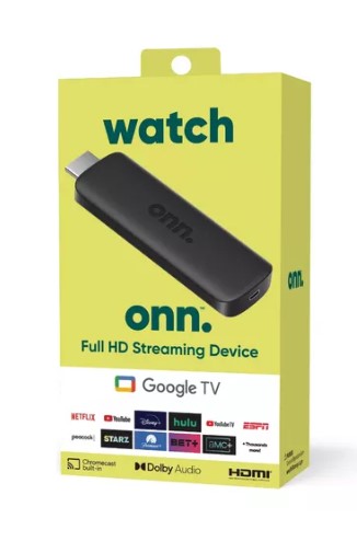 [9115] WATCH ONN GOOGLE TV FULL HD 1080P 1,5GB STREAM STICK NETFLIX DISNEY FLOW CON CONTROL REMOTO