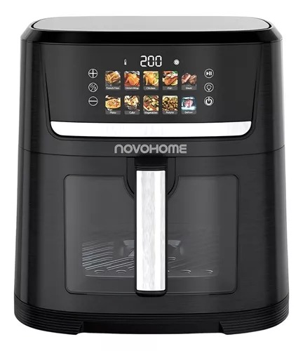 [10244] Novohome Nh-Af 010 Air Fryer Freidora 10 Lts 1500W Black 