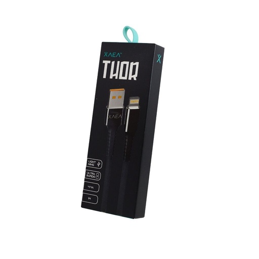 [10265] Xaea Cable Usb Modx-027 Thor - Xaea - Lightning - 4.4A Negro