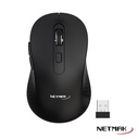 NETMAK NM-M690 MOUSE INALAMBRICO WIRELESS 2.4 GHZ + BLUETOOTH COLOR NEGRO BLACK