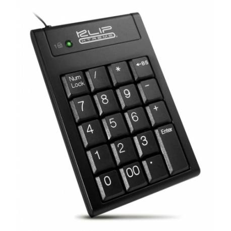 [918] KLIPXTREME TECLADO PAD NUMERICO USB ABACUS KNP-100