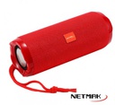 NETMAK NM-FLOW-R PARLANTE PORTATIL BLUETOOTH 10W COLOR ROJO