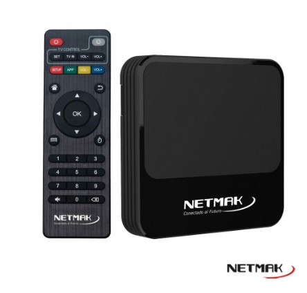 [9284] NETMAK NM-TVBOX3 SMART TV BOX 4K ANDROID 1GB 8GB