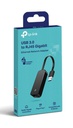 UE306 Adaptador USB 3.0 a Ethernet Gigabit RJ45 Black