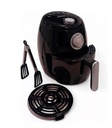 NOVOHOME NH-AF25N AIR FRYER BLACK FREIDORA DE AIRE 2.5LTS 200°C