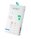 XAEA QUALY CABLE USB A LIGHTNING 1 MT 4.4A